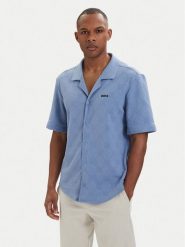 BOSS Koszula Member Jacq 50559577 Niebieski jasny Relaxed Fit. Niebieskie koszule męskie Boss, l, bez wzorów, z bawełny, bez kołnierzyka, bez ramiączek. Za 749.99 zł.