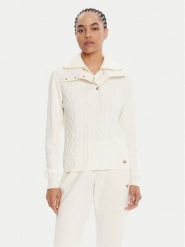 Liu Jo Sport Sweter TF5039 MS75L Écru Regular Fit. Swetry nierozpinane damskie Liu Jo Sport, l, bez wzorów, z syntetyku, sportowe, bez kołnierzyka, bez ramiączek. Za 799.99 zł.