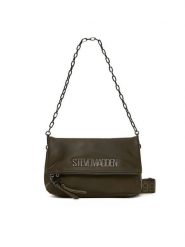 Steve Madden Torebka Bfin-V SM13001558 Zielony. Zielone listonoszki damskie Steve Madden, bez wzorów, ze skóry, bez dodatków. Za 359.99 zł.