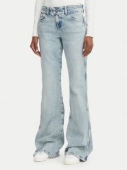 Tommy Jeans Jeansy Sia DW0DW23091 Niebieski jasny Bootcut Fit. Niebieskie jeansy damskie Tommy Jeans, bez wzorów, z bawełny. Za 449.99 zł.