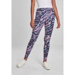 Damskie legginsy Urban Classic flammé. Czarne legginsy damskie Urban Classics, bez wzorów. Za 175.50 zł.