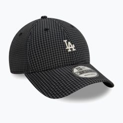 Czapka z daszkiem New Era Seersucker 9Forty Los Angeles Dodgers. Czarne czapki damskie New Era, na zimę, bez wzorów. Za 129.99 zł.