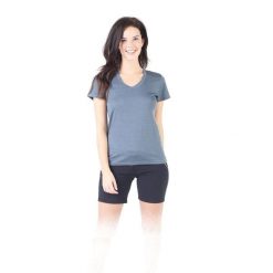 Koszulka turystyczna damska Woolona Calima 100% Merino. Szare koszulki sportowe damskie WOOLONA, s, bez wzorów, bez ramiączek. Za 261.00 zł.