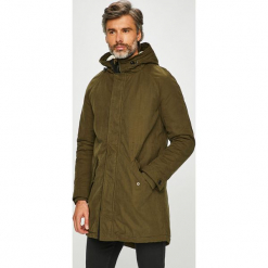 Review - Parka. Parki męskie Review, l, bez wzorów, z bawełny, bez kołnierzyka, z kapturem. W wyprzedaży za 429.90 zł.