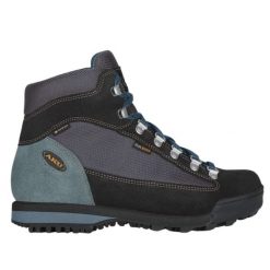 Buty trekkingowe dla dorosłych AKU Ultra Light Original Gore-Tex Vibram. Szare obuwie trekkingowe damskie Aku, z gore-texu, za kostkę, bez zapięcia. Za 579.70 zł.