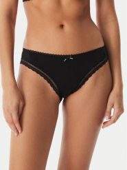 HUGO Figi klasyczne Unique 50545733 Czarny. Czarne majtki damskie Hugo, z syntetyku. Za 139.99 zł.