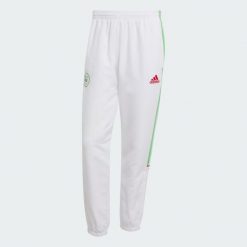 Spodnie dresowe Algeria UBP. Białe spodnie sportowe męskie Adidas, xl, bez wzorów, z dresówki, do piłki nożnej. W wyprzedaży za 263.20 zł.