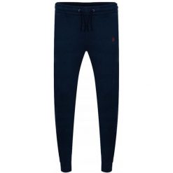 Spodnie dresowe dla mężczyzn U.S. Polo Assn. NIKY. Niebieskie spodnie sportowe męskie U.S. Polo Assn., m, bez wzorów, z dresówki, trekkingowe. Za 149.99 zł.