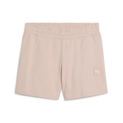 Damskie szorty ESS ELEVATED 5" ze średnim stanem PUMA Rose Quartz Pink. Czerwone szorty damskie Puma, bez wzorów. W wyprzedaży za 114.00 zł.