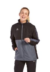 Kurtka Erima Six Wings. Czarne kurtki męskie Erima, xl, bez wzorów, z materiału. Za 393.99 zł.