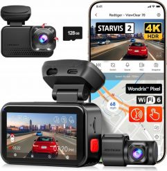 Wideorejestrator Redtiger REDTIGER VC70 Dashcam 4K Sony STARVIS 2 HDR Wi-Fi 5.8GHz Karta 128GB. Wideorejestratory Redtiger. Za 1,649.00 zł.
