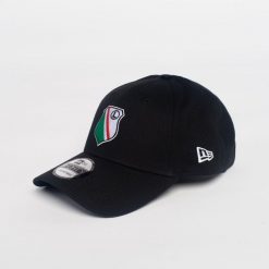 Czapka z daszkiem New Era Legia Warszawa. Czarne czapki damskie New Era, bez wzorów, z bawełny. Za 139.99 zł.