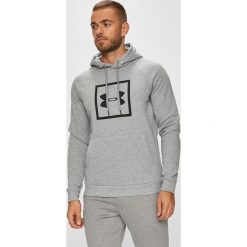 Under Armour - Bluza. Szare bluzy męskie Under Armour, l, bez wzorów, z bawełny, z kapturem. Za 219.90 zł.