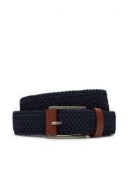 Pepe Jeans Pasek Męski Dylan Belt PM021023 Granatowy. Niebieskie paski męskie Pepe Jeans, z jeansu. Za 129.99 zł.