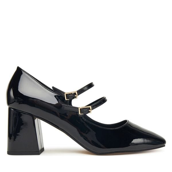 Półbuty Aldo. Czarne półbuty damskie Aldo, bez wzorów, bez obcasa, na obcasie, bez zapięcia. Za 189.99 zł.