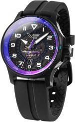 Zegarek męski Vostok Europe YN55-592C760SB czarny. Czarne zegarki męskie Vostok Europe, bez wzorów. Za 2,723.22 zł.