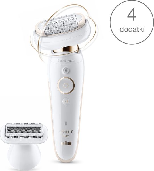 Depilator Braun Silk-epil 9 Flex 9002. Depilatory BRAUN. Za 698.50 zł.