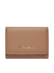 Valentino Portfel Brixton VPS7LX43 Beżowy. Brązowe portfele damskie Valentino, ze skóry. Za 179.99 zł.