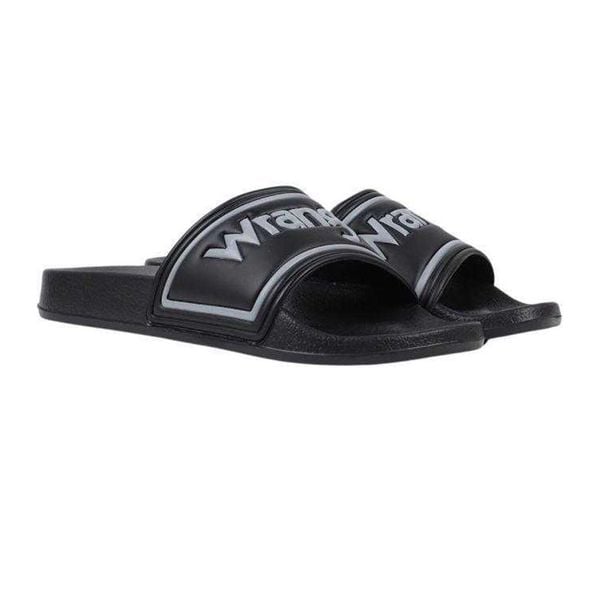 Męskie Niskie Klapki Averell. Niebieskie klapki męskie Wrangler, bez wzorów, z materiału, z otwartym noskiem, bez zapięcia. Za 119.99 zł.