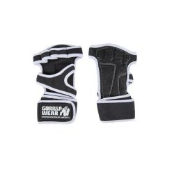 Yuma Rękawiczki do podnoszenia ciężarów - Czarny/Biały. Białe rękawiczki męskie GORILLA WEAR, bez wzorów. Za 127.00 zł.