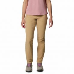 Spodnie trekkingowe damskie Columbia Leslie Falls Pant II. Zielone spodnie sportowe damskie Columbia, bez wzorów, sportowe, trekkingowe. Za 259.99 zł.