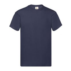 Oryginalna Bawełniana Koszulka Unisex Dla Dorosłych. Niebieskie bluzki damskie fruit of the loom, m, bez wzorów, z bawełny, sportowe, bez kołnierzyka, bez ramiączek. Za 32.99 zł.