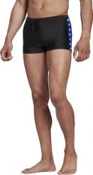 Adidas Spodenki kąpielowe męskie Fitness Taper Swim Boxers czarne FS3418 r. 6. Czarne kąpielówki męskie Adidas, m, bez wzorów. Za 89.26 zł.