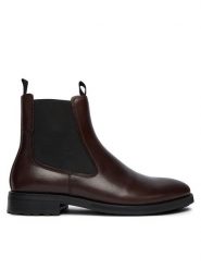 Vagabond Shoemakers Sztyblety Brian 6094-101-31 Brązowy. Brązowe botki męskie Vagabond Shoemakers, bez wzorów, ze skóry, bez obcasa, bez zapięcia. Za 639.99 zł.