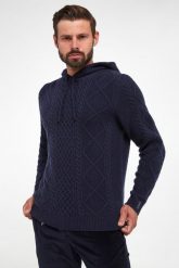 Sweter męski z kapturem PAUL&SHARK. Swetry męskie PAUL&SHARK, l, bez wzorów, bez kołnierzyka, bez ramiączek. W wyprzedaży za 1,468.35 zł.