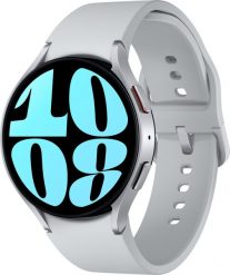 Smartwatch Samsung Galaxy Watch 6 Stainless Steel 44mm LTE Szary (SM-R945FZSAEUE). Szare zegarki smartwatch SAMSUNG, bez wzorów. Za 942.80 zł.