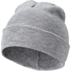 Czapka Irwin. Szare czapki damskie BULLET, bez wzorów. Za 27.99 zł.