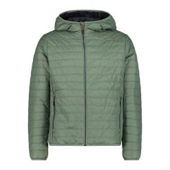 Kurtka z kapturem CMP. Zielone kurtki sportowe męskie CMP, na zimę, m, bez wzorów, z puchu, z kapturem, narciarskie. Za 387.20 zł.