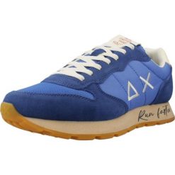 Buty SUN68 TOM VINTAGE Niebieski. Niebieskie buty zimowe męskie SUN68, bez wzorów, ze skóry, bez obcasa, bez zapięcia. Za 288.99 zł.