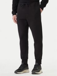 BOSS Spodnie dresowe Hadiko 50555505 Czarny Regular Fit. Czarne spodnie sportowe męskie Boss, m, bez wzorów, z bawełny. Za 609.99 zł.