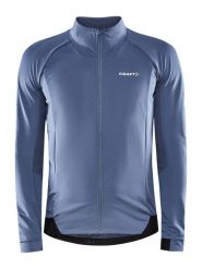 Craft Adv Bike SubZ Jacket M — Ciepła, wiatroszczelna kurtka – Flow. Niebieskie kurtki męskie Craft, l, bez wzorów, z materiału, bez kaptura, na fitness i siłownię. Za 258.00 zł.