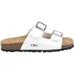 Buty klapki damskie CMP Eco Thalitha lekkie wygodne. Białe obuwie trekkingowe damskie CMP, bez zapięcia. Za 129.69 zł.