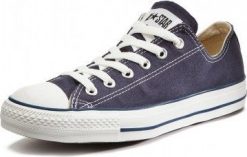 Converse Trampki damskie C. Taylor All Star OX M9697 granatowe r. 36. Trampki i tenisówki damskie Converse, bez wzorów, bez zapięcia. Za 239.83 zł.