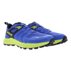 Trampki Męskie Bieganie TrailTalon. Niebieskie trampki męskie Inov-8, bez wzorów, bez zapięcia. Za 733.99 zł.