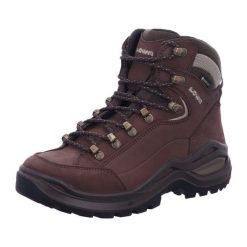 Buty trekkingowe damskie Lowa Renegade Evo Mid Gtx. Brązowe obuwie trekkingowe damskie Lowa, z materiału, za kostkę, bez zapięcia. Za 1,119.00 zł.
