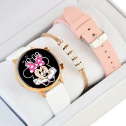 Zestaw KOMUNIA zegarek SMARTWATCH Rubicon RNCF09/ 2 paski + bransoletka. Zegarki smartwatch Rubicon, bez wzorów. Za 349.00 zł.