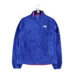 Second life - Kurtka polarowa Osito TNF Blue dla kobiet - Jak nowy. Niebieskie kurtki sportowe damskie The North Face, m, bez wzorów, z materiału, bez ramiączek, bez kaptura, trekkingowe. Za 190.31 zł.