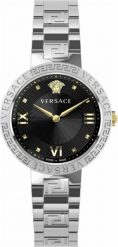 Zegarek Versace Zegarek marki Versace model VE2K00521 kolor Szary. Akcesoria Damskie. Sezon: Cały rok NoSize. Szare zegarki damskie Versace. Za 1,794.08 zł.