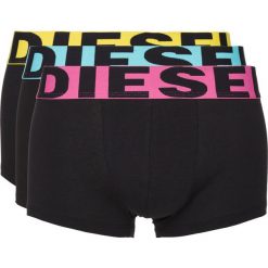 Diesel 3-pack Bokserki Czarny. Czarne bokserki męskie Diesel, bez wzorów, z bawełny. Za 164.95 zł.