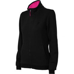 Bluza w kolorze czarnym. Czarne bluzy damskie Outhorn, xs, bez wzorów, z bawełny, bez ramiączek, bez kaptura. W wyprzedaży za 49.95 zł.