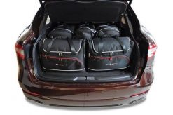 Torby Do Bagażnika Maserati Levante 2016+ 5Szt Kjust. Czarne torby podróżne damskie KJUST, bez wzorów, z kauczuku. Za 1,426.00 zł.