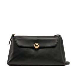 Torebka Furla. Czarne listonoszki damskie Furla, bez wzorów, bez dodatków. Za 1,009.00 zł.