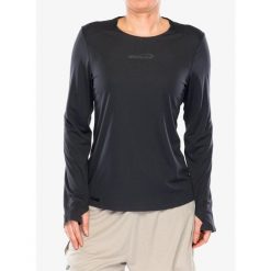 Bluza do biegania damska Inov-8 Airlite Pro Long Sleeve T-Shirt. Czarne bluzy damskie Inov-8, bez wzorów, bez ramiączek, bez kaptura. Za 308.99 zł.