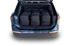 Torby Do Bagażnika Vw Tiguan Mhev 2024+ 3Szt Kjust. Czarne torby podróżne damskie KJUST, bez wzorów, z kauczuku. Za 1,158.00 zł.