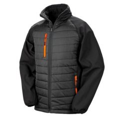 Kurtka Softshellowa Damska Compass. Czarne kurtki sportowe damskie RESULT, m, bez wzorów, bez ramiączek, bez kaptura, trekkingowe. Za 216.99 zł.