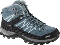 Buty trekkingowe damskie CMP CMP Rigel Mid 3Q12946-E111 Niebieskie 40. Niebieskie obuwie trekkingowe damskie CMP, bez zapięcia. Za 423.93 zł.